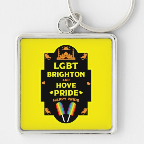 Brighton Gay Pride Keychain