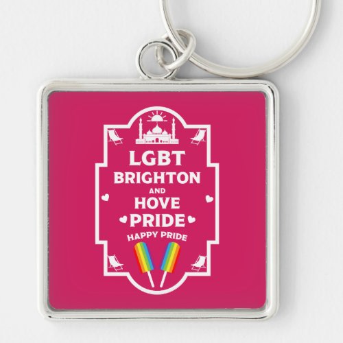Brighton Gay Pride Keychain