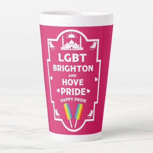 Brighton Gay Pride Latte Mug