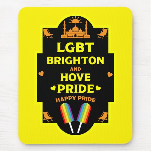 Brighton Gay Pride Mouse Pad