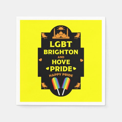 Brighton Gay Pride Napkins