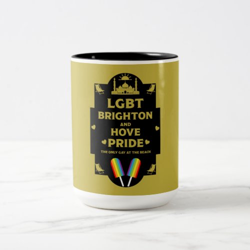 Brighton Gay Pride Two_Tone Coffee Mug