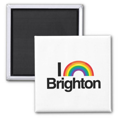 BRIGHTON _ I LOVE PRIDE _png Magnet