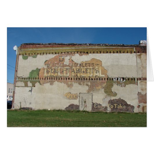 Brighton, Iowa Ghost Sign Cards (Front Horizontal)