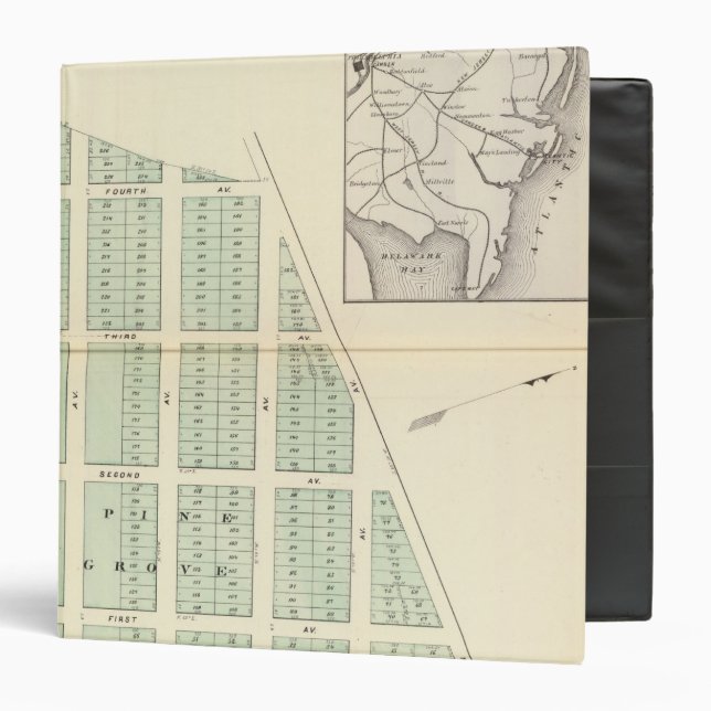 Brighton Land Association, adjoining Spring Lake 3 Ring Binder (Front/Inside)