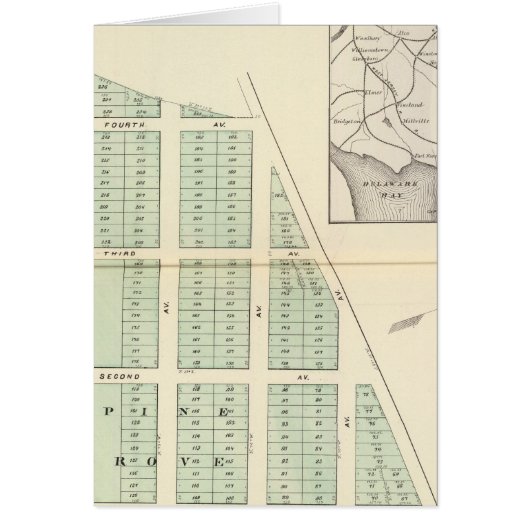 Brighton Land Association, adjoining Spring Lake Cards (Front)