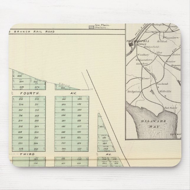Brighton Land Association, adjoining Spring Lake Mouse Pad (Front)