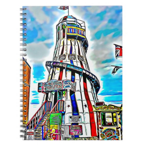 Brighton Palace Pier Fairground Rides Notebook