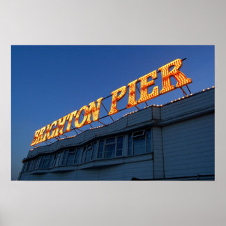 Brighton Pier Sign