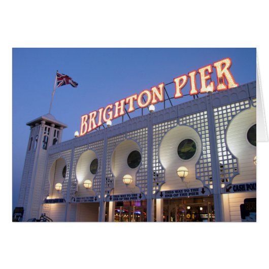 Brighton Pier, Sussex, UK (Front Horizontal)