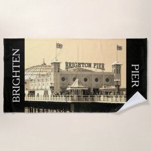 Brighton Pier UK Vacation Beach Towel