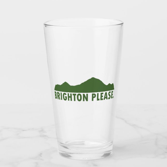 Brighton Please Glass (Front)