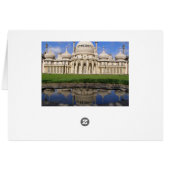 Brighton Royal Pavilion card (Back Horizontal)
