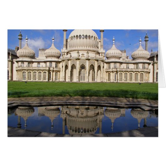 Brighton Royal Pavilion card (Front Horizontal)