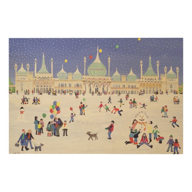 Brighton Royal Pavilion Wood Wall Decor (Front)