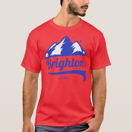 Brighton ski Utah 1 T_Shirt