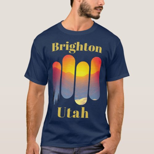 Brighton ski Utah 4 T_Shirt