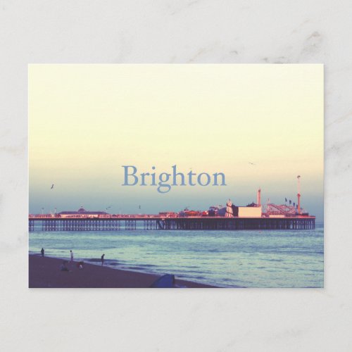 Brighton UK Postcard