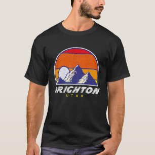 Brighton Utah USA Ski Resort BACK PRINT 1 T-Shirt