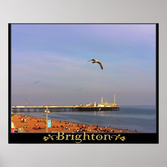 Brighton Views (UK) Poster (Front)