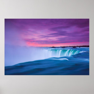 Brights at Niagara Falls Poster
