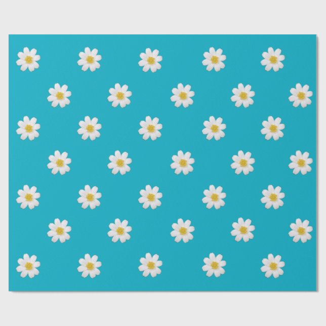 Brights Daisy Wrapping Paper (Flat)