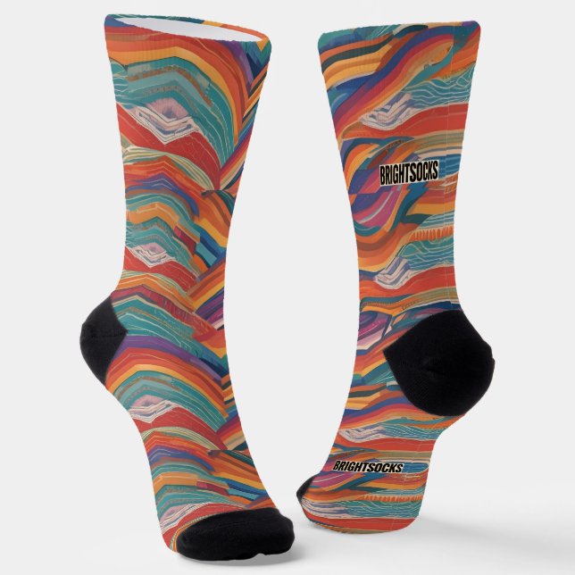 BRIGHTSOCKS 27 SOCKS (Angled)