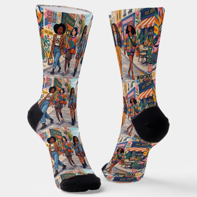 BRIGHTSOCKS 65 SOCKS (Angled)