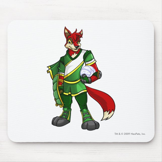 Brightvale Team Captain 2 Mouse Pad (Front)