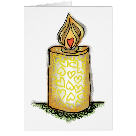 Brigid's Candle Cards (Front)
