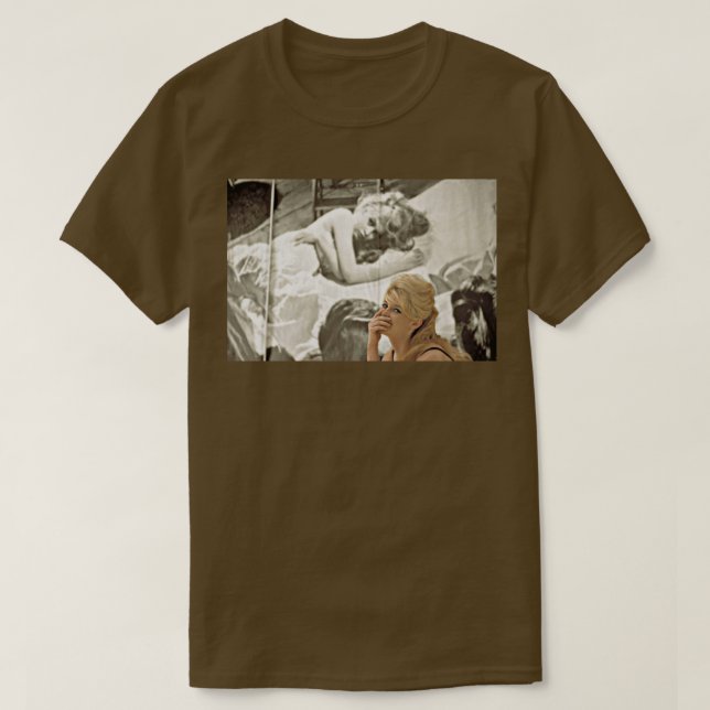 Brigitte Bardot actress 5 T-Shirt (Design Front)