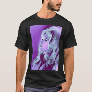 Brigitte Bardot art portrait T-Shirt