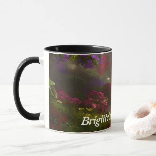 Brigittes Morning Tea Personalized Customizable Mug