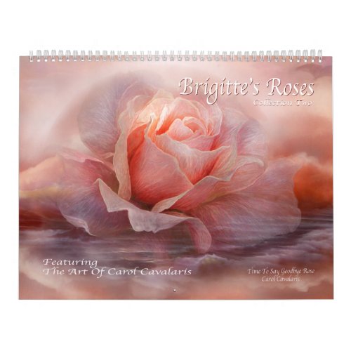 Brigittes Roses 2 Art Calendar 2016