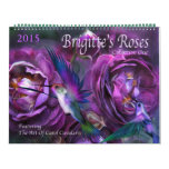 Brigitte's Roses Art Calendar 2015
