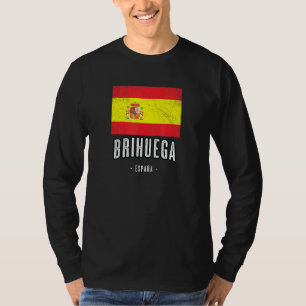 Brihuega Spain Es Flag City Bandera Ropa T-Shirt