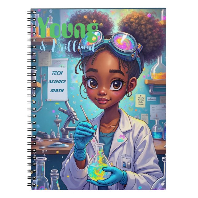 Briliant Young Scientist Notebook (Front)