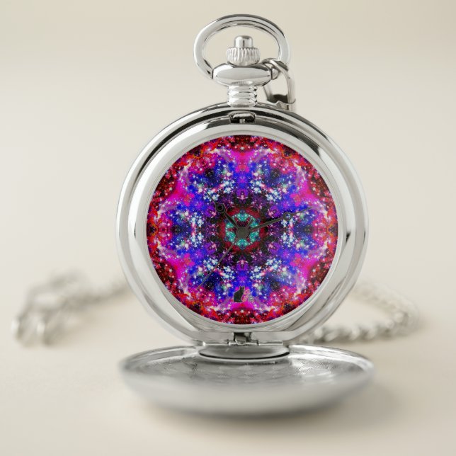 Brilliance Stellar Kaleid Pocket Watch (Inside)