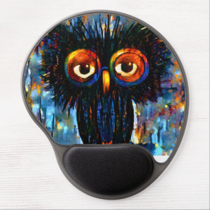 Brilliant and Wise Owl Gel Mouse Pad