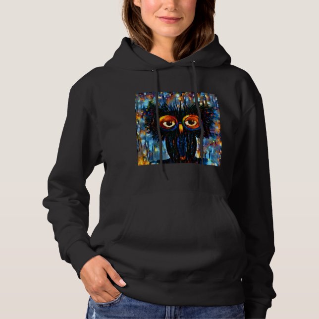 Brilliant and Wise Owl Hoodie (Front)