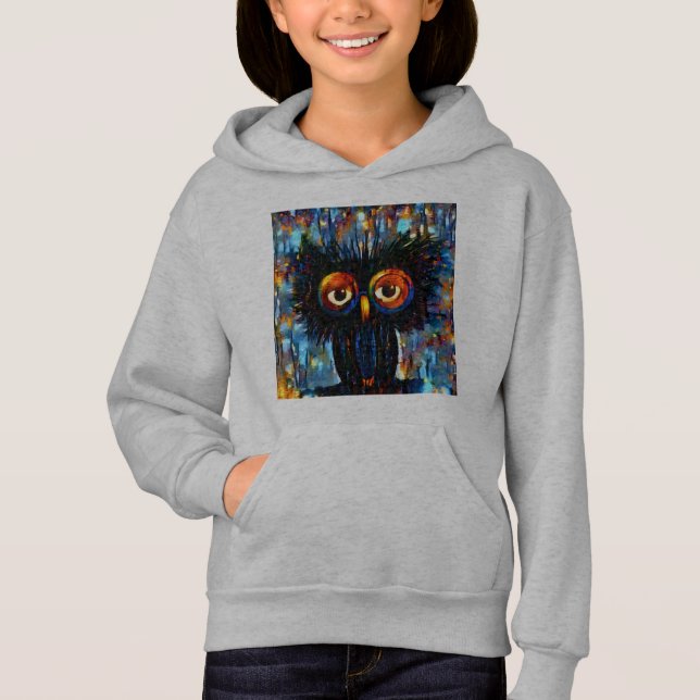 Brilliant and Wise Owl  Hoodie (Front)