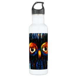 Brilliant and Wise Owl Stainless Steel Water Bottle
