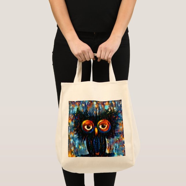 Brilliant and Wise Owl  Tote Bag (Front (Product))