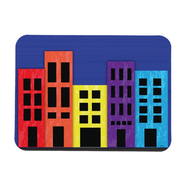 Brilliant Buildings Magnet (Horizontal)