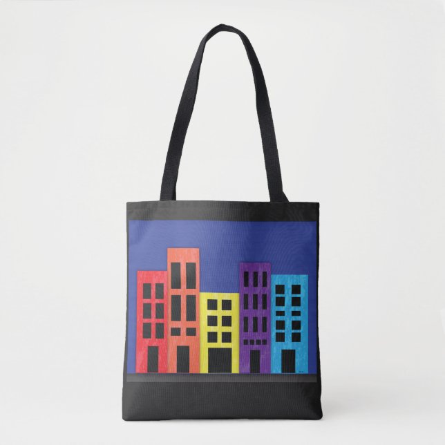 Brilliant Buildings Tote Bag (Front)