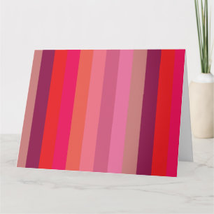 Brilliant Colors 1 Thank You Card