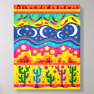 Brilliant Desert Motifs Foam Core Photo Tile