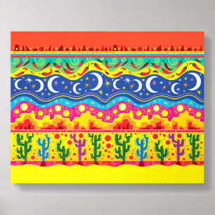 Brilliant Desert Motifs Foam Core Photo Tile