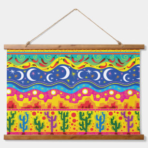 Brilliant Desert Motifs Hanging Tapestry