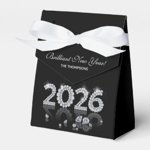 Brilliant Diamonds Luxury New Year 2026 Favor Boxes